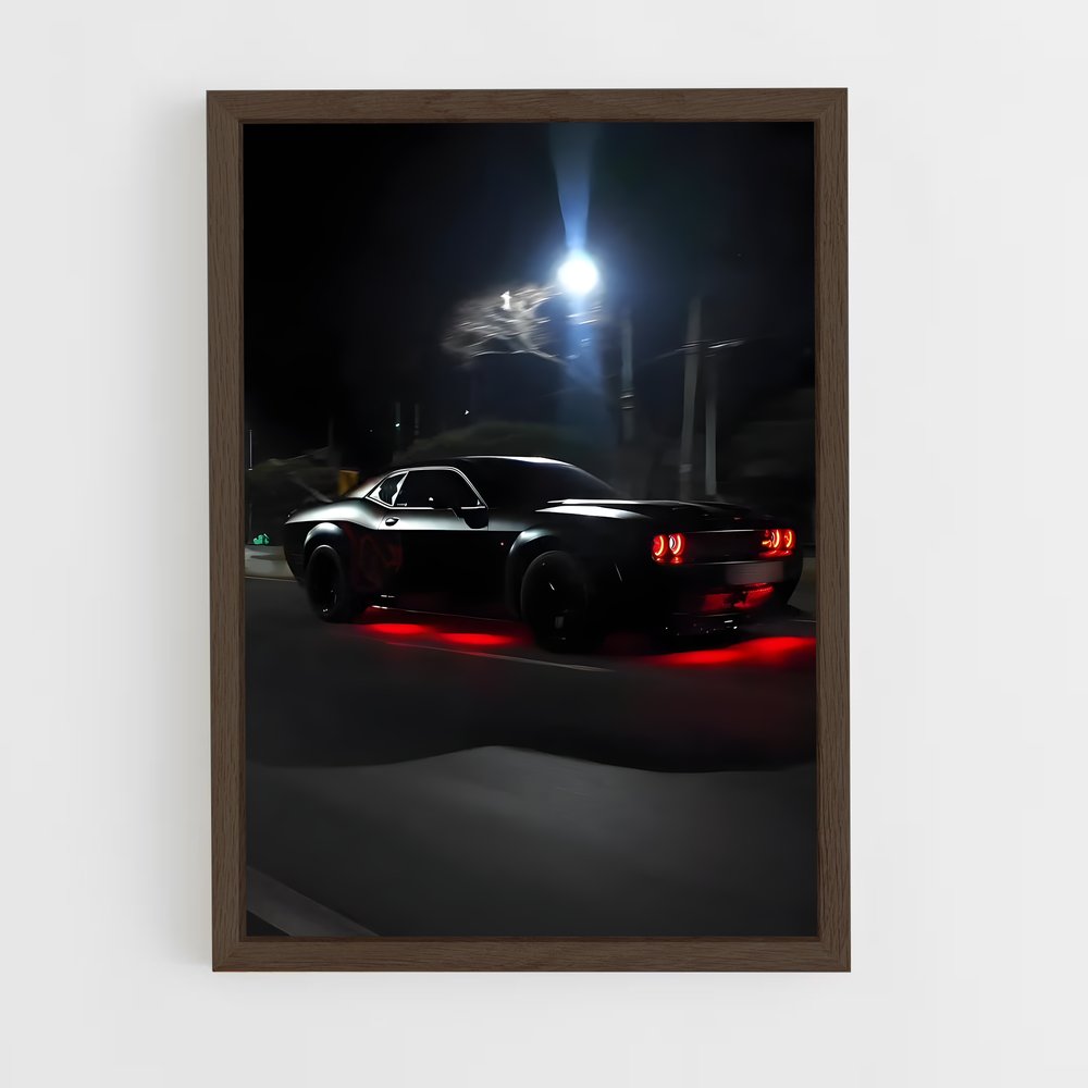 Poster Challenger srt – affiche Dodge (vue 5)